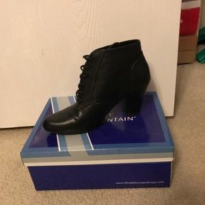 Black ankle boots